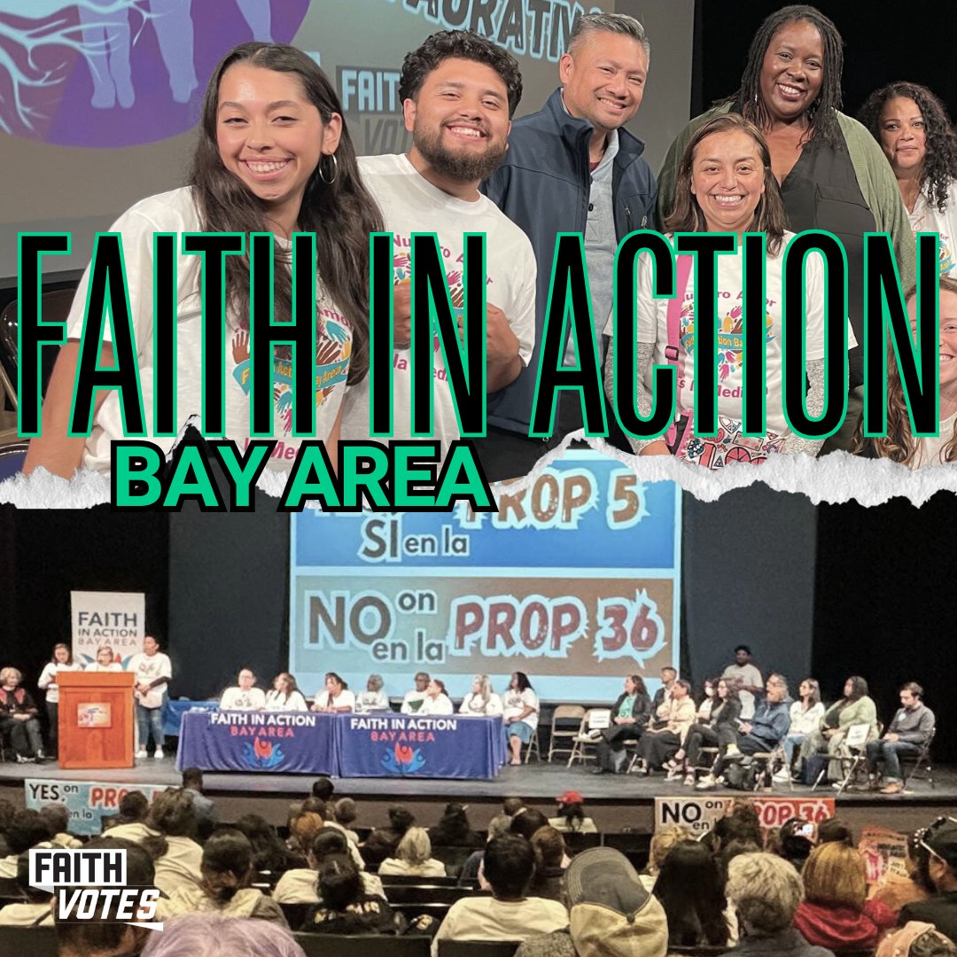 FaithVotesCA's tweet photo. @FIABayArea  took a powerful stand with the #NoOnProp36 &amp; #YesOnProp5 ! Their dedication to grassroots organizing &amp; building community power is essential in shaping a safer California. Together, we’re pushing for meaningful change! Learn more: https://t.co/vTd2P3G0VC https://t.co/zWH6xe0vAd