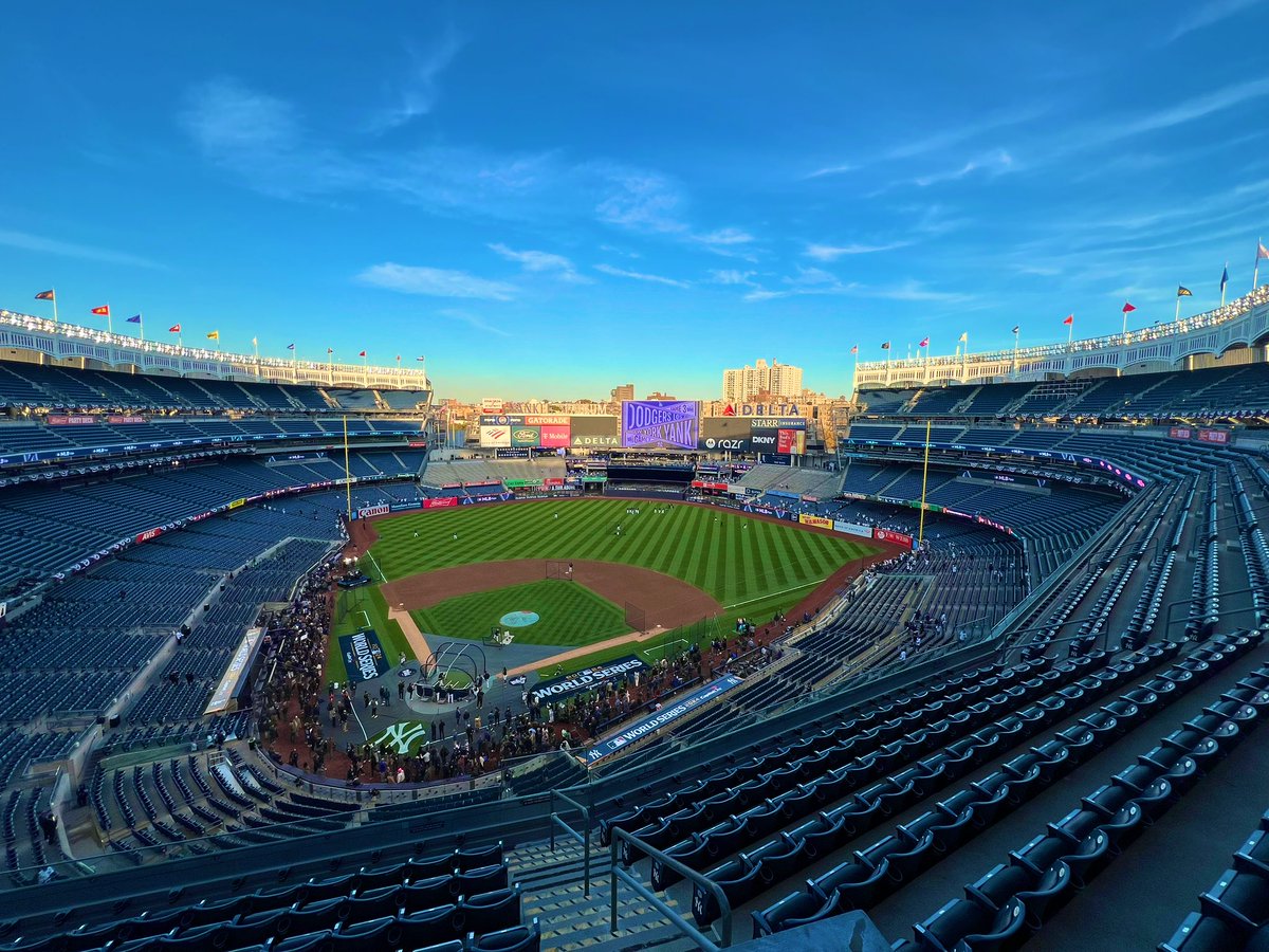 Trip of a lifetime with the one who introduced me to the Yankees 20+ years ago. Go Yankees!!