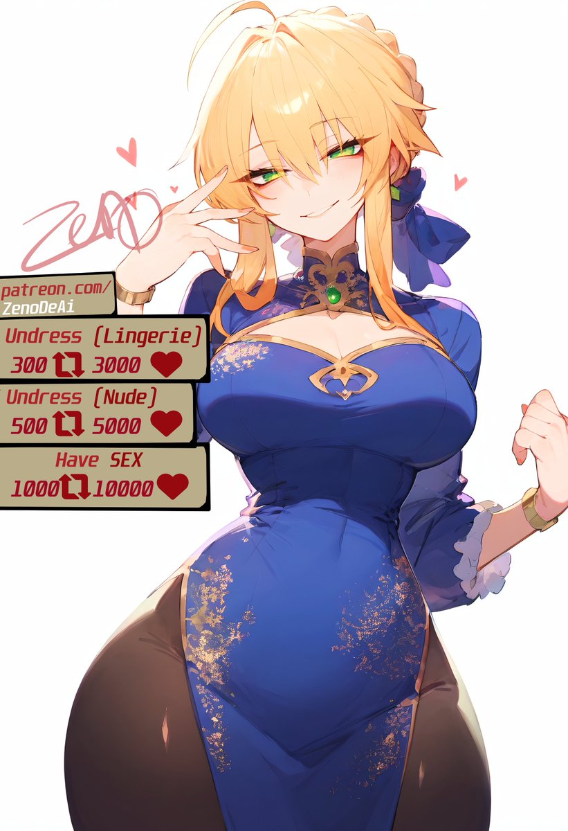 Artoria Pendragon/Saber (fate) - Un🅳ressing Challenge