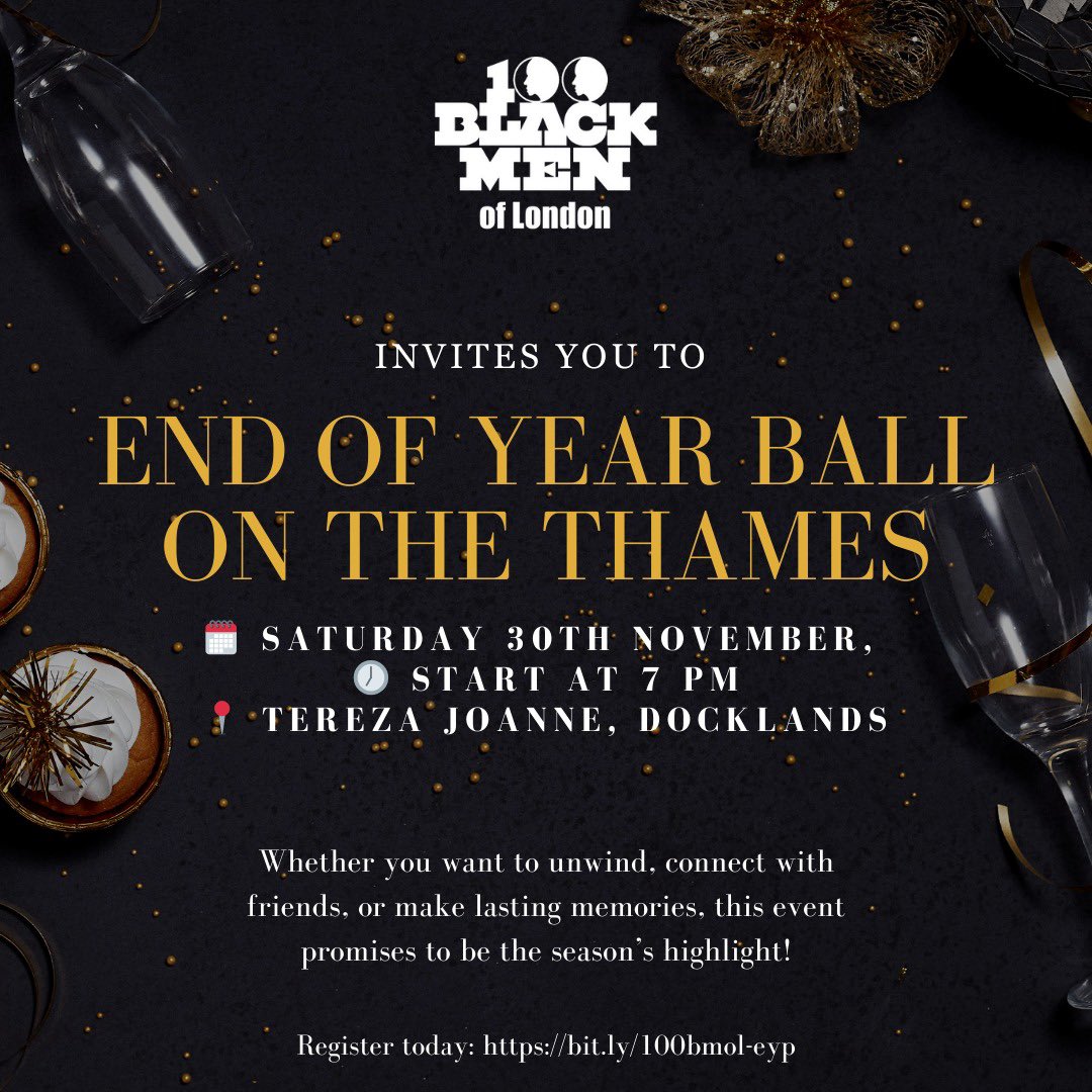 100 Black Men of London tweet media