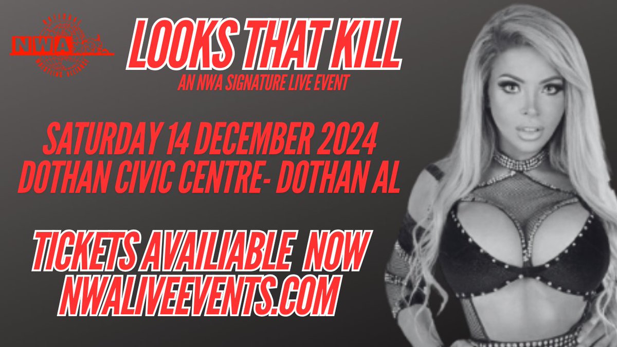 jon422002's tweet photo. My Custom graphics of @Thomas_Latimer_ @RealNMarkova @_theyaremax_ @thebryanidol for @nwa next HUGE live Event 

LOOKS THAT KILL Saturday Dec 14 2024 Dothan Civic Centre, #Dothan Al 

Get Tickets now - https://t.co/17gZtd6Mbf

#NWA #NWALive #NWALooksThatKill https://t.co/pRn1eueAk9