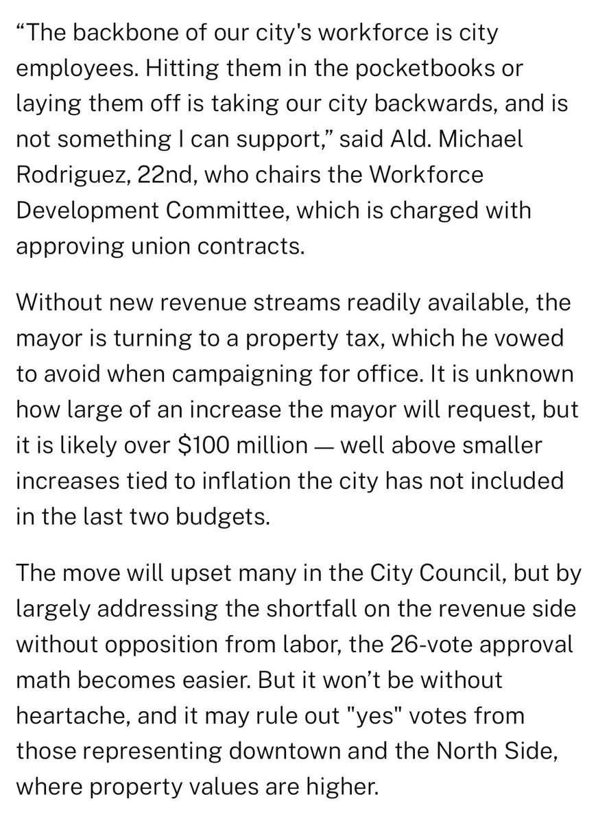 Austin__Berg's tweet image. BREAKING: Chicago Mayor Brandon Johnson will call for a property tax hike in his upcoming budget, violating one of his signature campaign promises.