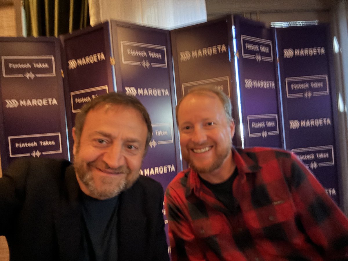 About to get onstage with the great ⁦<a href="/AlexH_Johnson/">Alex Johnson</a>⁩ to talk about our new $MQ Flex