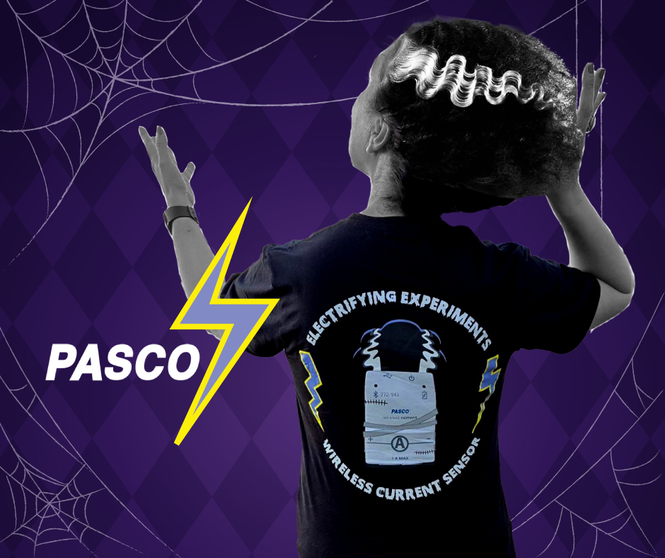 pascoscientific's tweet image. ⚡ Unleash Frankenstein’s Bride this Halloween! Bring your experiments to life with the Wireless Current Sensor bit.ly/3F1ZT1n. It’s electrifying! 💡⚡ #FrankensteinBride #SpookySTEM #Halloween 🎃 #Halloween2024