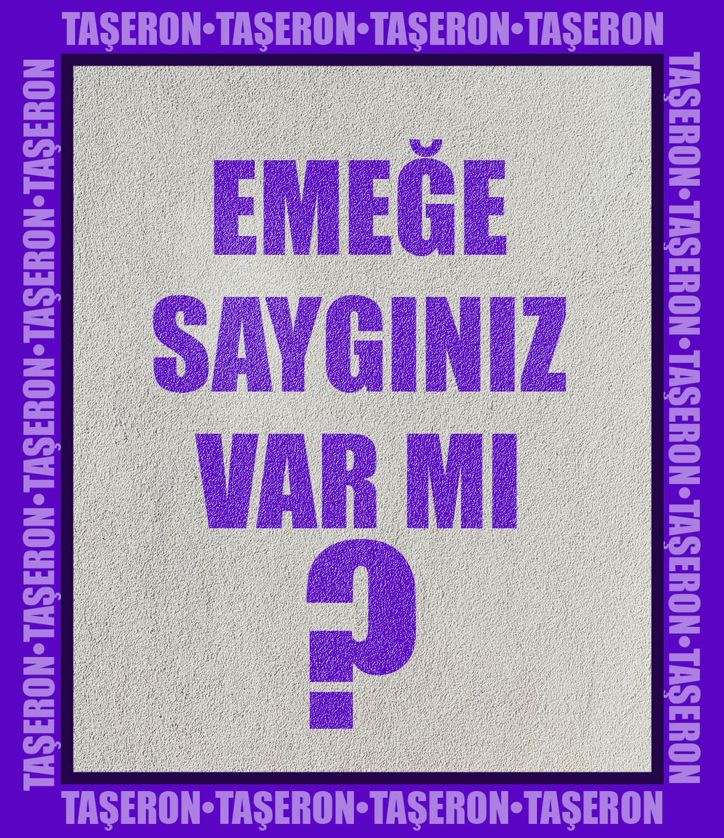 <a href="/hakiskonf/">HAKİŞ KONFEDERASYONU</a> 
<a href="/turkiskonf/">TÜRK-İŞ</a> 
<a href="/diskinsesi/">DİSK</a> ve bağlı sendikalar,hiç biriniz kuruluş amacınıza uygun hareket etmiyorsunuz.Ortak tek amacınız var; KOLTUKLARINIZ...
Sizi taşeron işçilerinin ahı bitirecek...
İşsiz kalanların,hergün hakkı yenilen o garibanların ahı...