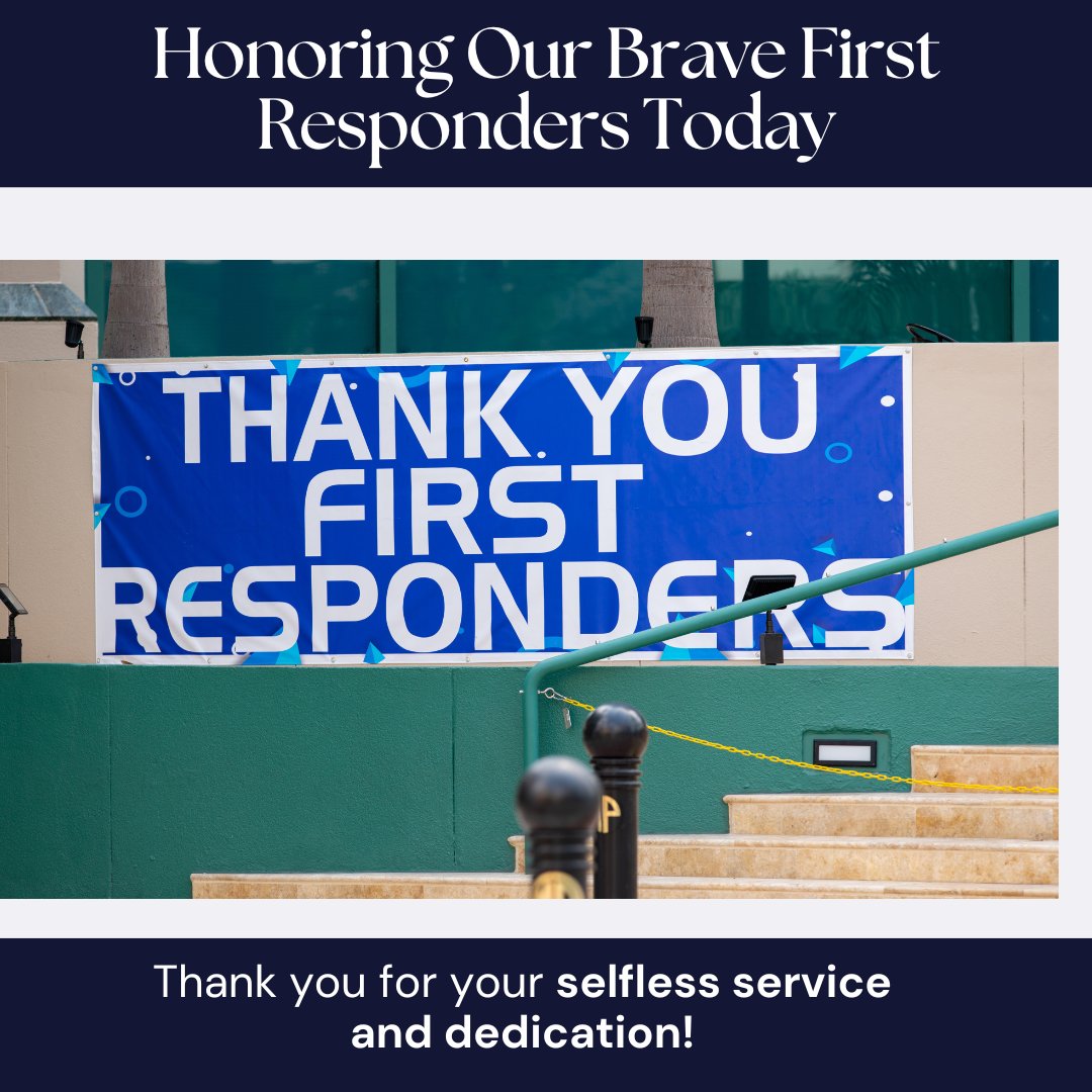 SLS_CPR's tweet image. On National First Responder Day, we honor the brave individuals who dedicate their lives to keeping us safe. Their commitment and courage are invaluable to our communities. Thank you for your service!