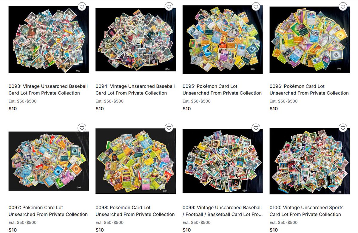 Auction Highlight of the Day: Unsearched Cards for Pokémon and Vintage Sports Cards. Come join the Hunt - Link in Bio and click current auction ending 11.03.2024

#PokémonCards #VintageSportsCards #PokémonCollection