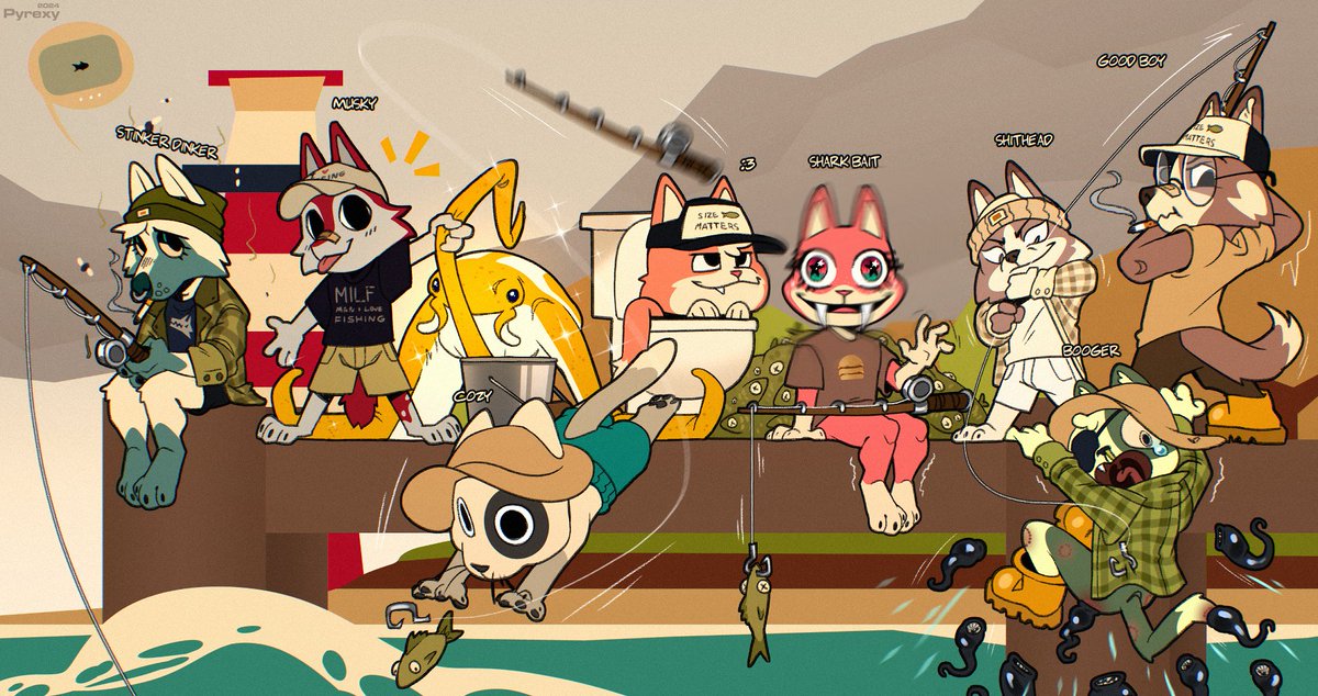 PeyoteTheHyena's tweet photo. Gift for my fishermen friends https://t.co/HFPkuGmbVH