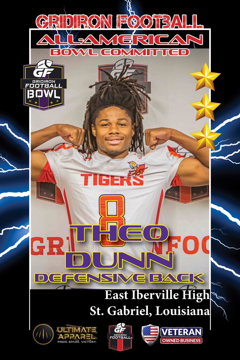GridironFootbal's tweet photo. Check out Episode 3 of Going Bowling With @AndyBryson225 and @JaceLejeune highlighting 4 of our recent bowl game commits: U-High OL @Preston86473492 , St. Edmund WR @blake_morannn , East Iberville ATH @TheoDunnJr , and @IotaBulldogs DL Trevor Ruffner

WATCH: https://t.co/M7k3H3MT8L