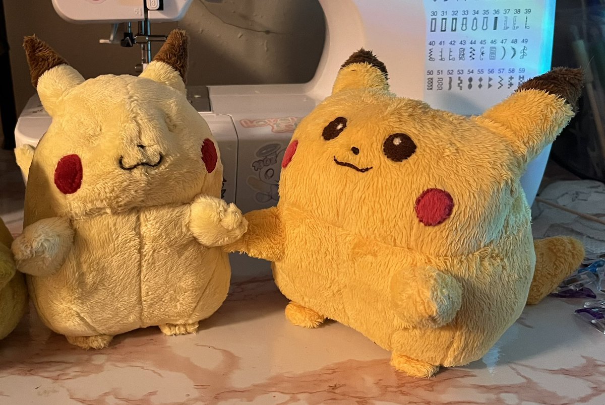 lovelandisle's tweet photo. i’m trying to draft a fat pikachu pattern and i have no clue how my most recent iteration ended up shaped like this. why are you square https://t.co/gPgJoj2PLi