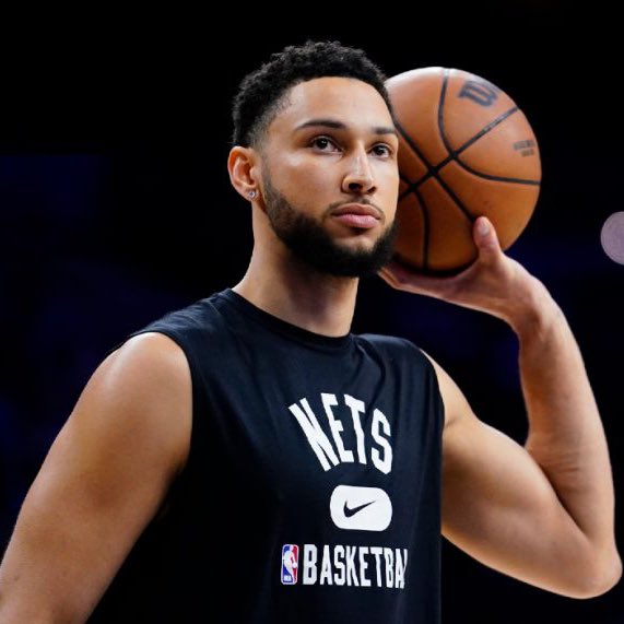 LegionHoops's tweet photo. Ben Simmons is OUT with “lower back injury management” for tomorrow’s game vs. Nuggets, per @NYPost_Lewis https://t.co/GR1u0pVA4i