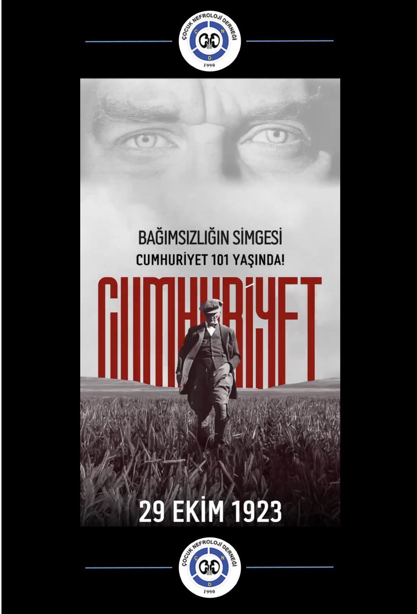 #CumhuriyetBayramımız  
#29EkimCumhuriyetBayramı 
<a href="/cocuknefroloji/">ÇocukNefrolojiDerneği</a>