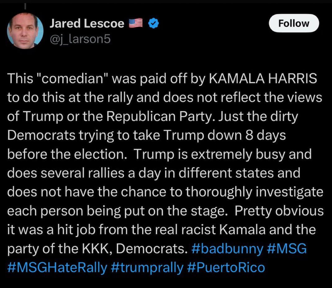DebK713's tweet photo. @j_larson5 #MAGAPanic is HILARIOUS! https://t.co/4j2Fhy18Jc