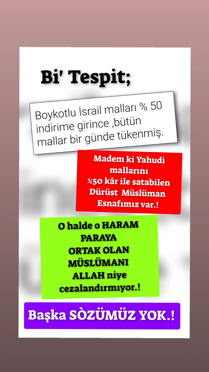 uslusinan1677's tweet image. #boykotçu #Türkçe  konuş  yaz..
#2el s400
#kredikart limiti