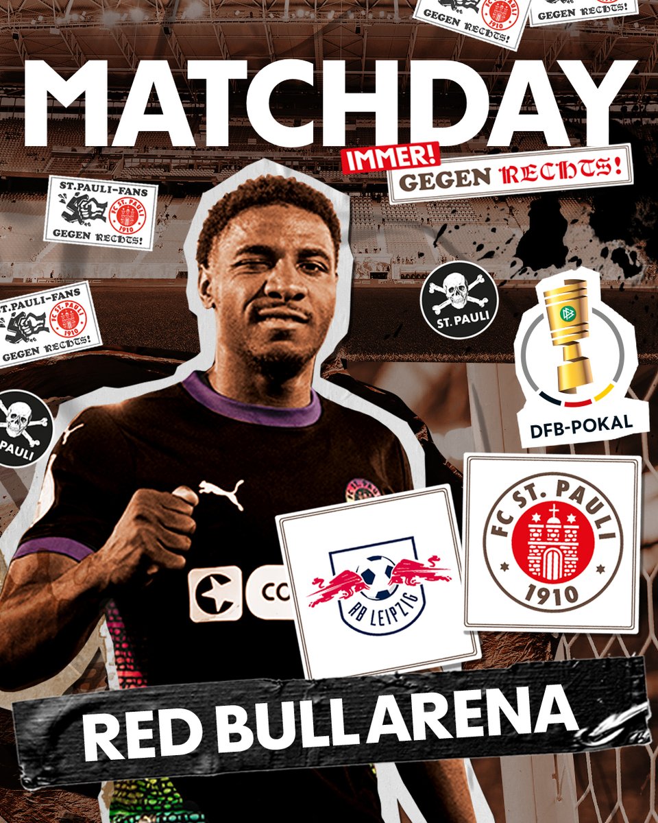 DFB-Pokal, Runde zwei. 🏆 Alles für Braun-Weiß! 🤎🤍

#fcsp