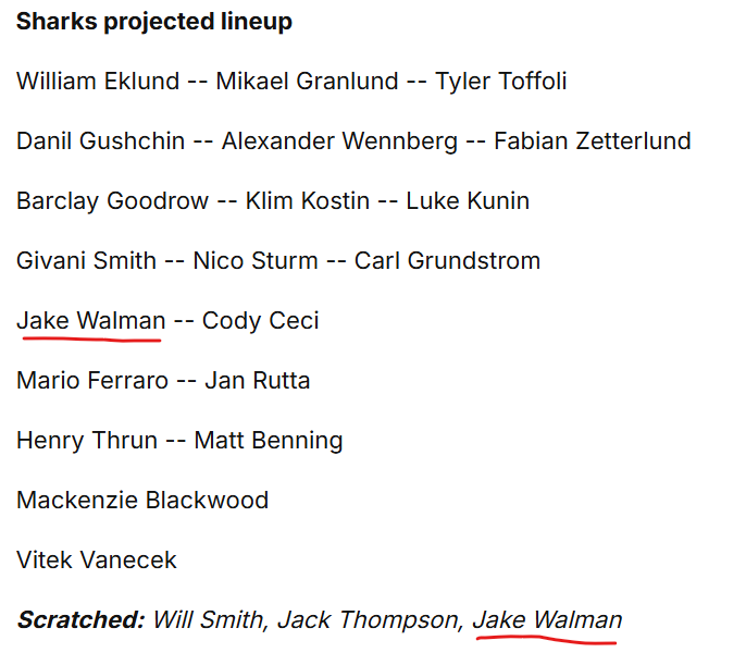 The always reliable nhl.com lineup preview offers once again its specialty, making #NHL players ubiquitous