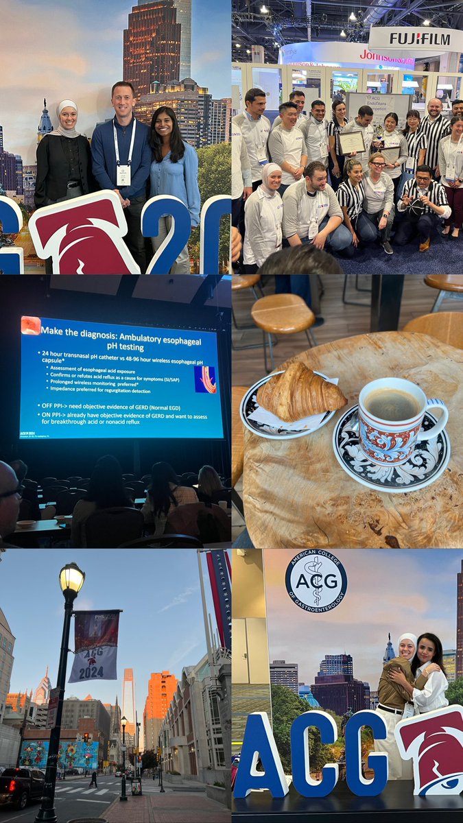 Lynna Alnimer, M.D. (@lynnaalnimermd) on Twitter photo Last day for me at ⭐️ #ACG2024
Had a great time catching up with the <a href="/ScrubsNHeels/">Scrubs & Heels</a> family 🫶<a href="/GhadyMoafa/">Ghady Moafa, MD</a> <a href="/noorannemd/">Noor S. Syed, MD</a> <a href="/DCharabaty/">Aline Charabaty, MD, FACG, AGAF</a>
Participating in #EndoTitans💩
Hanging out with <a href="/MudePooja/">Pooja Mude</a> 🤍
Exploring new ☕️ 🥐places
And of-course 🤓📚(PG course 🤩) Last day for me at ⭐️ #ACG2024
Had a great time catching up with the <a href="/ScrubsNHeels/">Scrubs & Heels</a> family 🫶<a href="/GhadyMoafa/">Ghady Moafa, MD</a> <a href="/noorannemd/">Noor S. Syed, MD</a> <a href="/DCharabaty/">Aline Charabaty, MD, FACG, AGAF</a>
Participating in #EndoTitans💩
Hanging out with <a href="/MudePooja/">Pooja Mude</a> 🤍
Exploring new ☕️ 🥐places
And of-course 🤓📚(PG course 🤩)