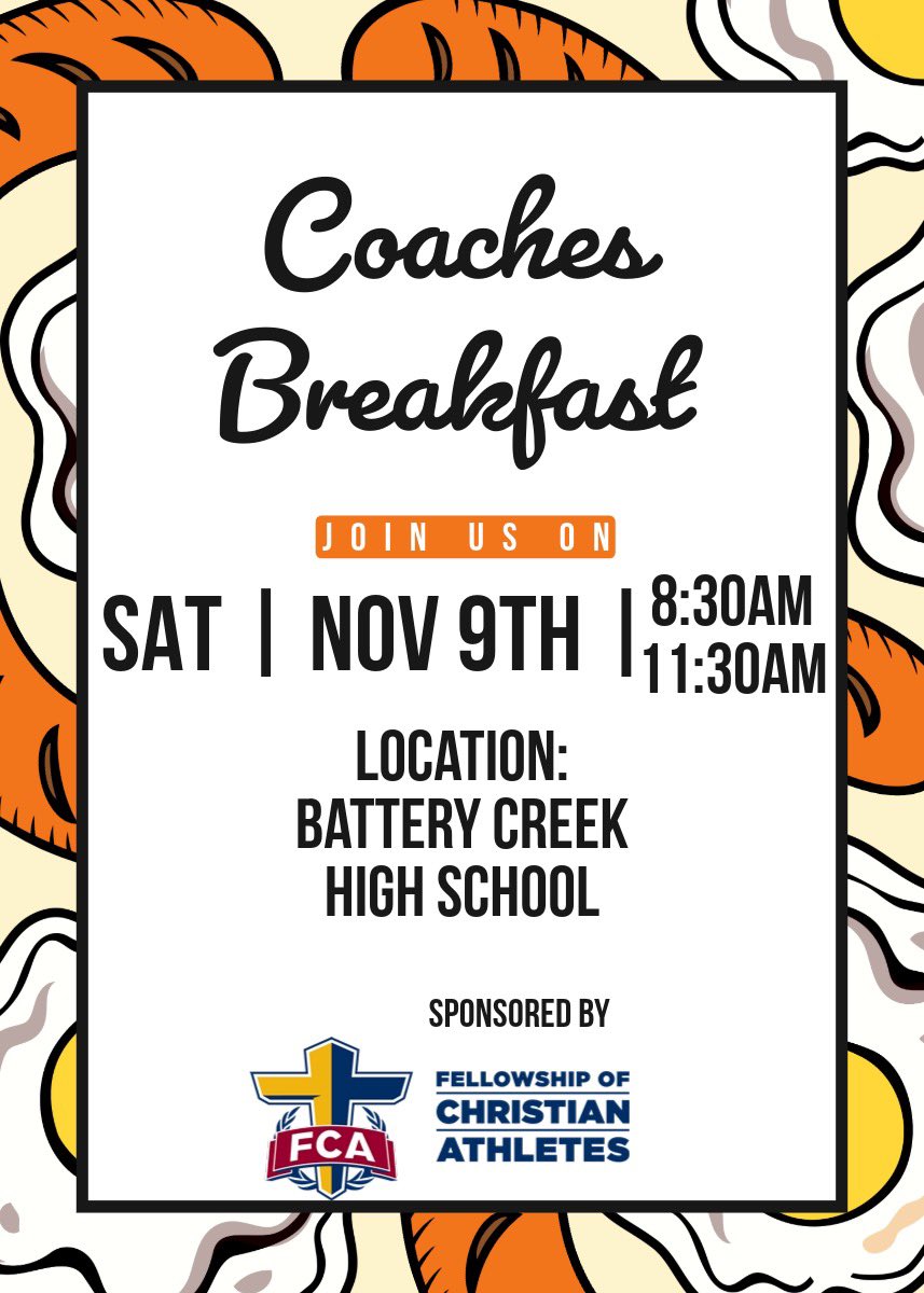 SouthCoastalFCA's tweet photo. Calling all coaches! We would love to have everyone from all our areas come join
together! https://t.co/HQ5thrJyM8