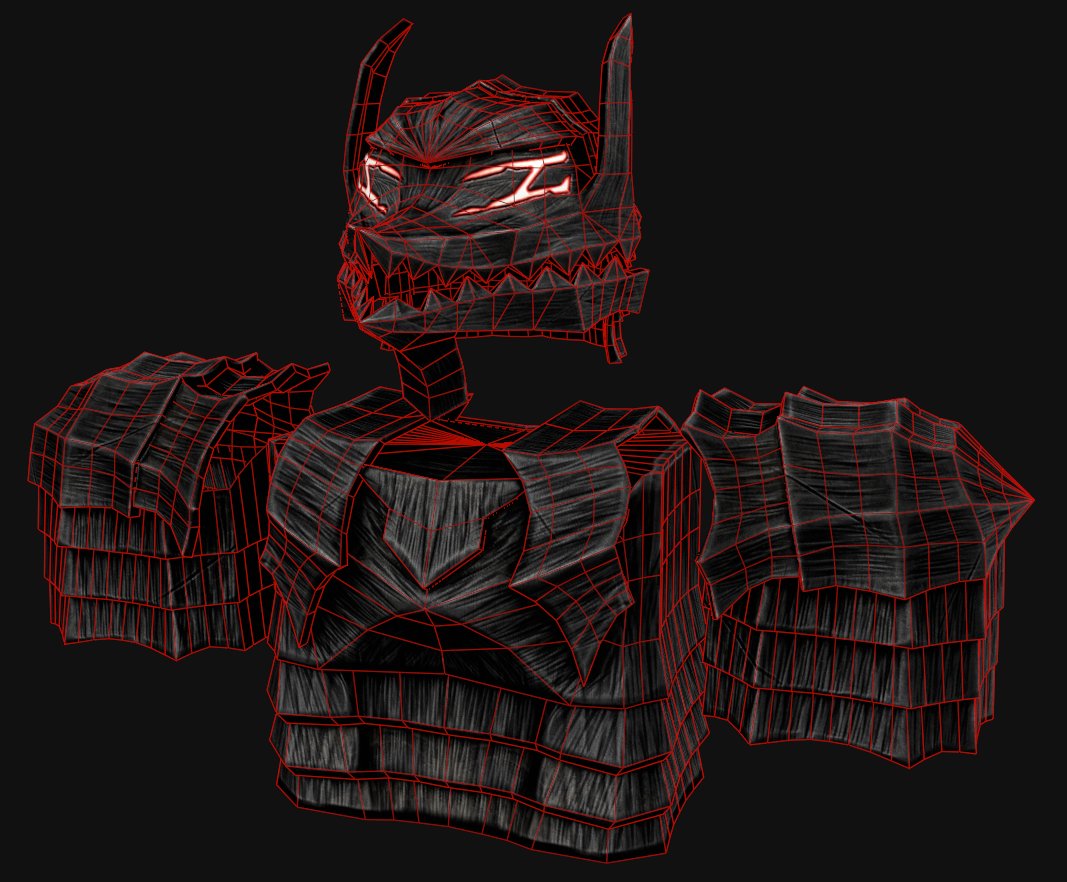 Smooth3Db's tweet image. Been a while since my last post. Decided to remake guts's armor from berserk for UGC, it's up on sale 🥸🥸🥸
#3D #blender #Blender3d #robloxart #blenderart #roblox #3dart #RobloxUGC