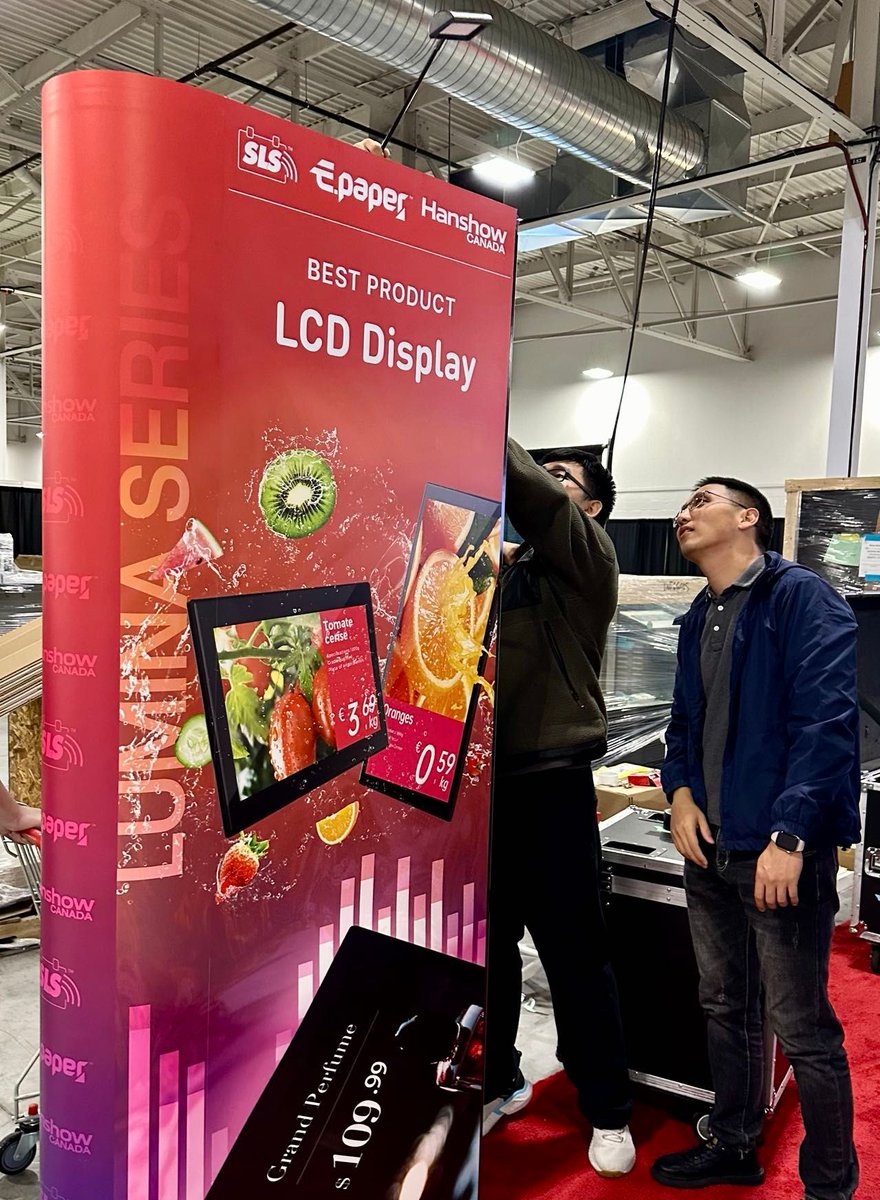 SmartLabelSol's tweet photo. 🚨 Just 1 day left until Grocery Innovations Canada 2024! 🚨 Smart Label Solutions can’t wait to welcome you at #GIC2024! Stop by our booth #1435 and witness the future of #groceryindustry 🛒✨ See you soon! 👋📈 #GICShow24 #RetailInnovation https://t.co/yQDG2883e4