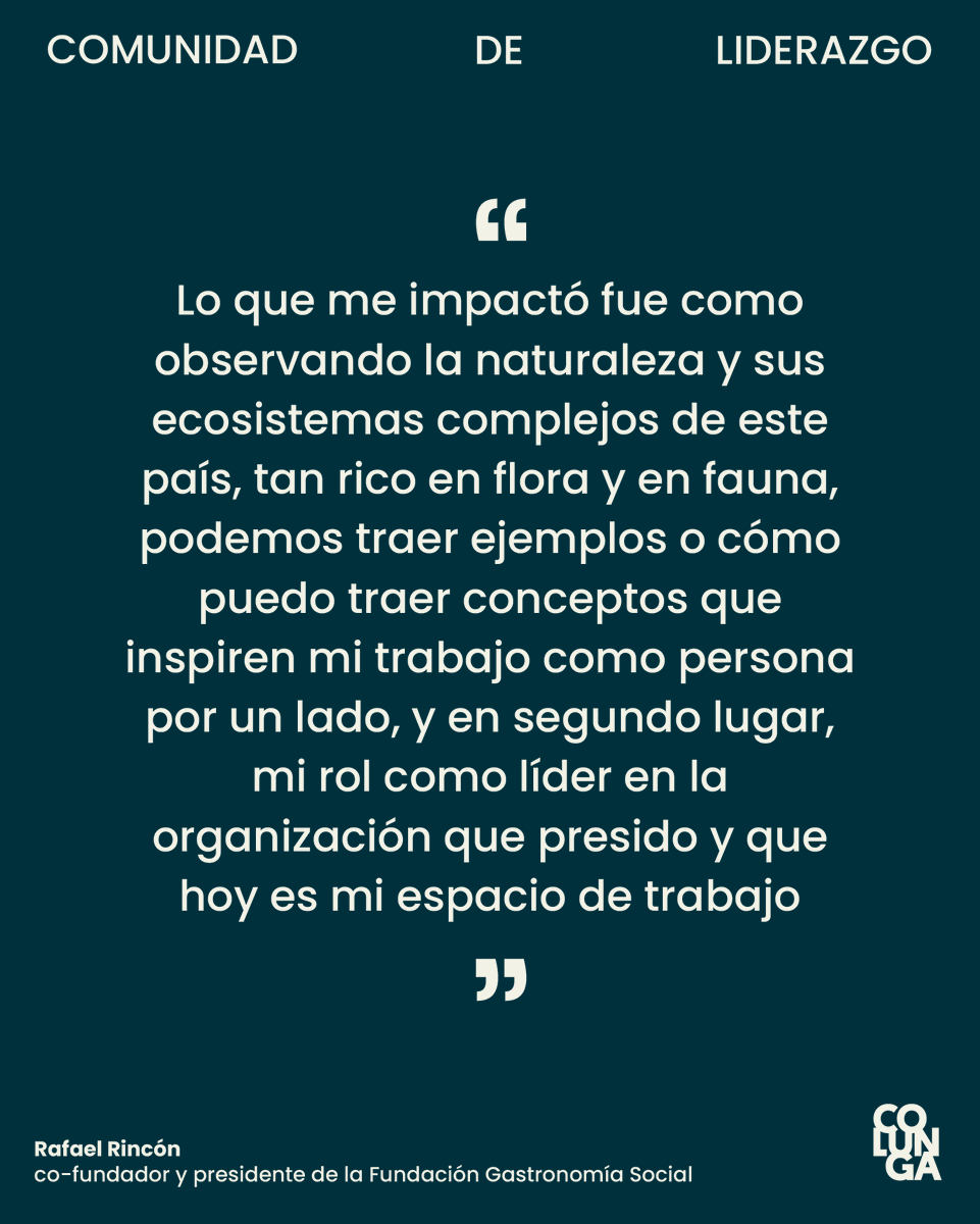 LIDERAZGOS QUE INSPIRAN | Comenzamos esta semana con #LunesDeLiderazgo compartiendo las experiencias de Gonzalo Vial <a href="/VialGonzalo/">Gonzalo Vial Luarte</a> , director ejecutivo de Fundación <a href="/HuellaLocal/">HuellaLocal</a> 👣 y Rafael Rincón, co-fundador y presidente de la Fundación Gastronomía Social 🥄, ambos integrantes