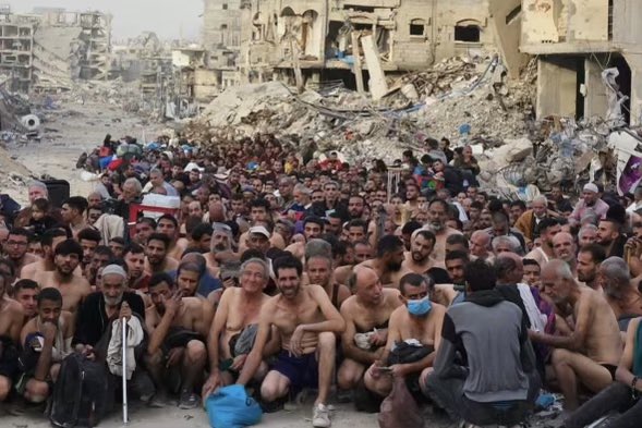Chilling photos like this have emerged in recent days from northern Gaza. While many are distracted by the US election, Israel’s extremist government intensifies its campaign of ethnic cleansing while the Biden Administration fails to act. 

Appalling. Sickening. ⤵️