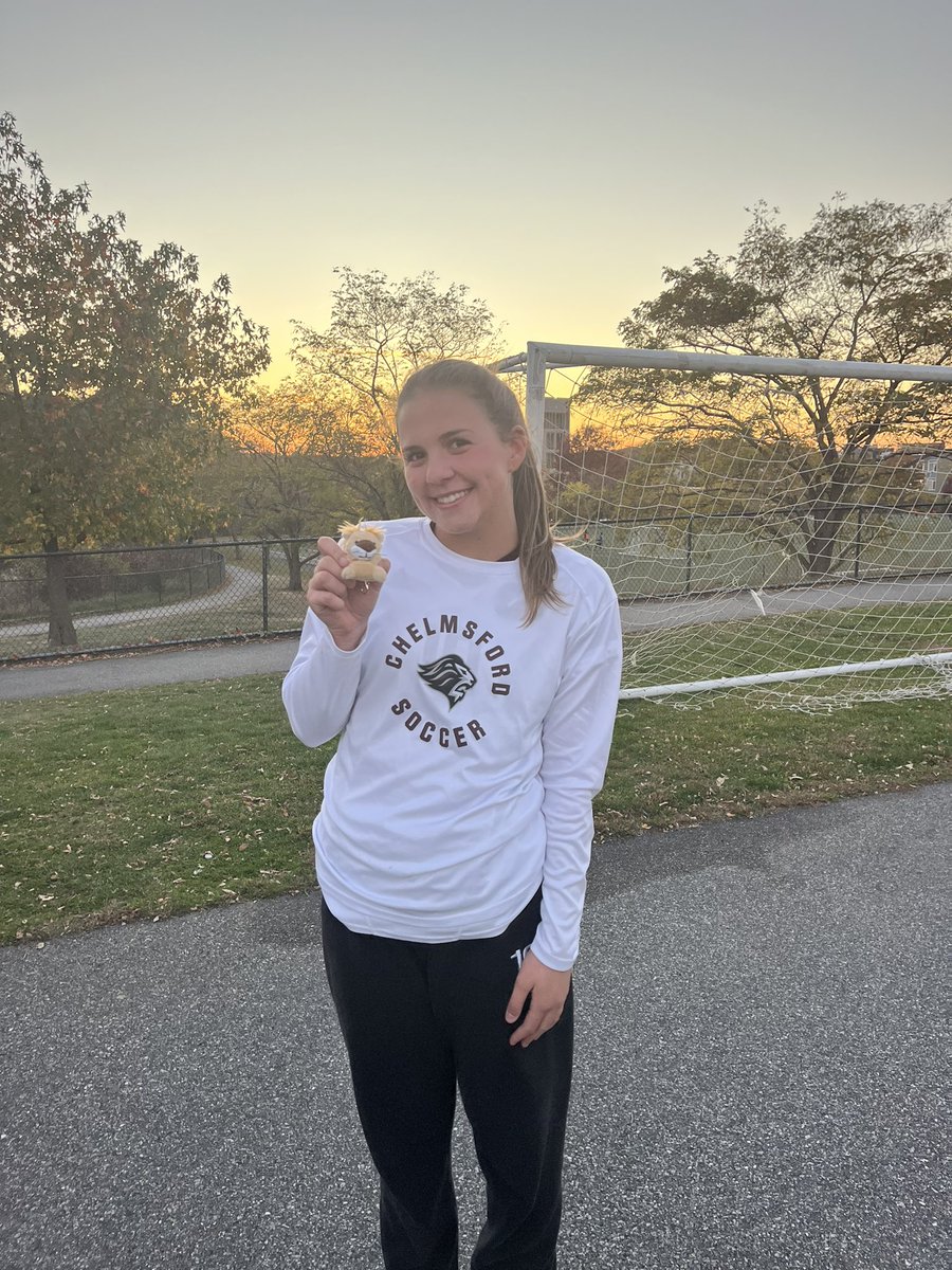 CHS Girls Soccer (@chs_lionssoccer) on Twitter photo Lions beat Cambridge Rindge & Latin 1-0 to end the season at 11-3-4! Time to get ready for tourny <a href="/_LionsAthletics/">Chelmsford HS Athletics</a>
⚽️Goal by Kay
🧤Clean sheet for Maddie
🦁Lion of the game for Jenna Lions beat Cambridge Rindge & Latin 1-0 to end the season at 11-3-4! Time to get ready for tourny <a href="/_LionsAthletics/">Chelmsford HS Athletics</a>
⚽️Goal by Kay
🧤Clean sheet for Maddie
🦁Lion of the game for Jenna