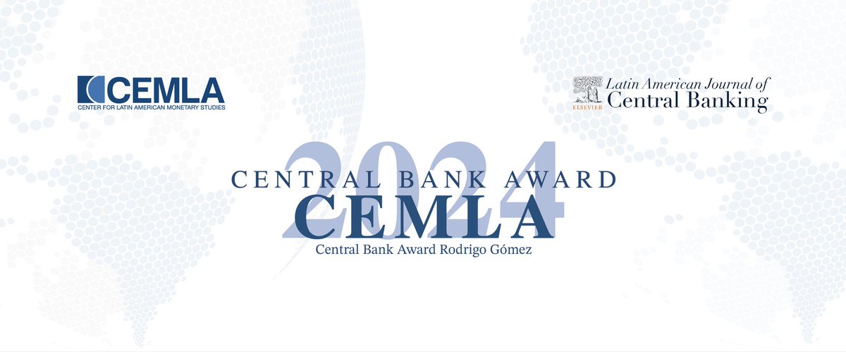 Winners of the 2024 CEMLA Central Bank Award                 
cemla.org/centralbankawa…