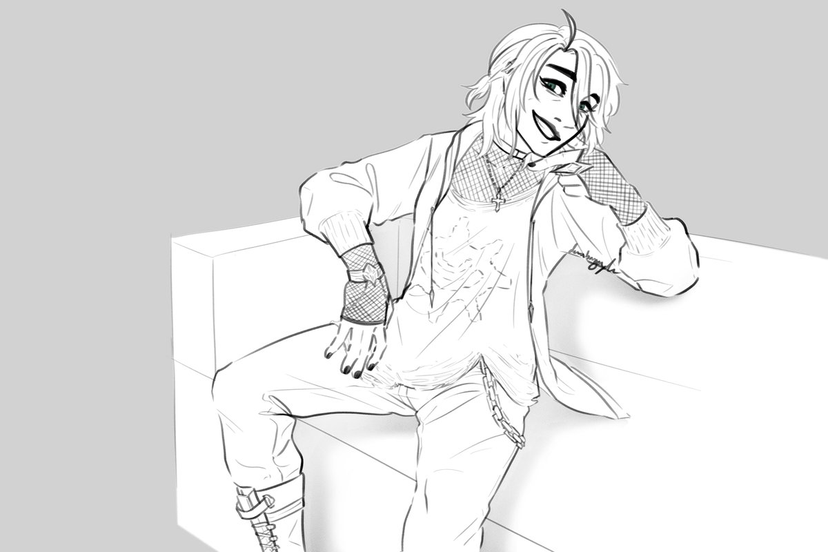 viperhearted's tweet photo. i am going to be so regular about the goth fit in 1999 i promise #tennocreate https://t.co/VrRiZZnaoO