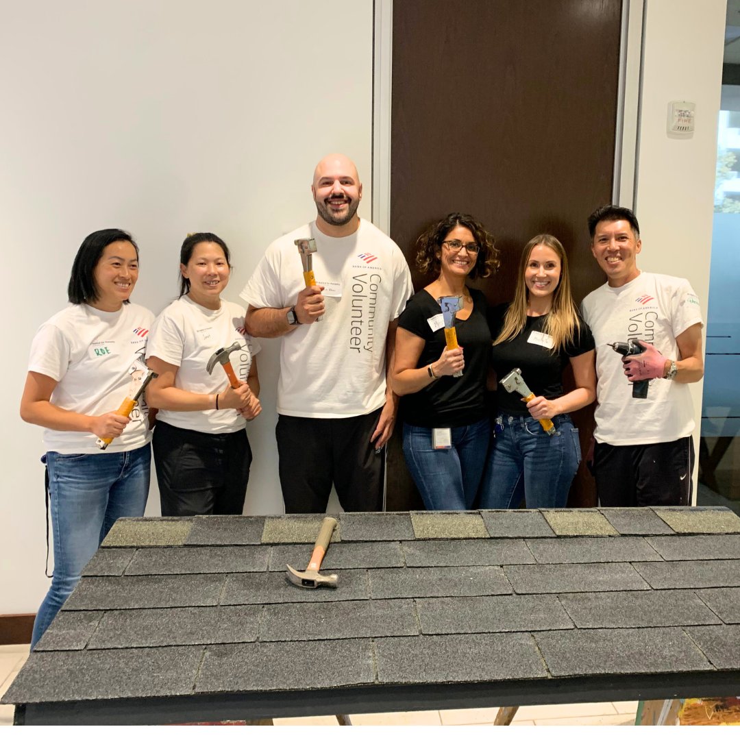 HabitatEBSV's tweet photo. Thank you @BankofAmerica volunteers for showing off your creative side with our Playhouse Program! Bank of America's support helps us build more affordable housing here in the Bay Area and around the world!
#GlobalBuild https://t.co/TZbHpsWqqQ