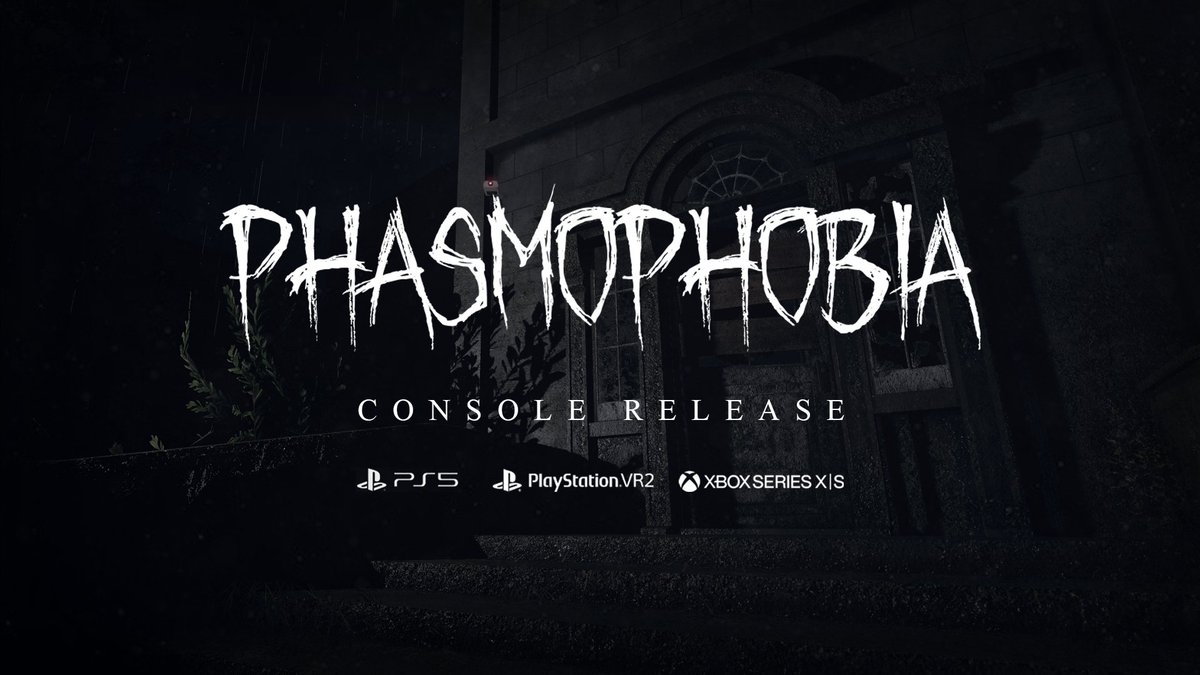 The wait is almost over! The #Phasmophobia Console Release is tomorrow the 29th at 6pm UTC for PS5, PS VR2 &amp; Xbox X/S!!! <a href="/PlayPhasmo/">Phasmophobia</a> 

Wishlist NOW -> kineticgames.co.uk/phasmophobia

#KineticGamesPartner #Xbox #PS5