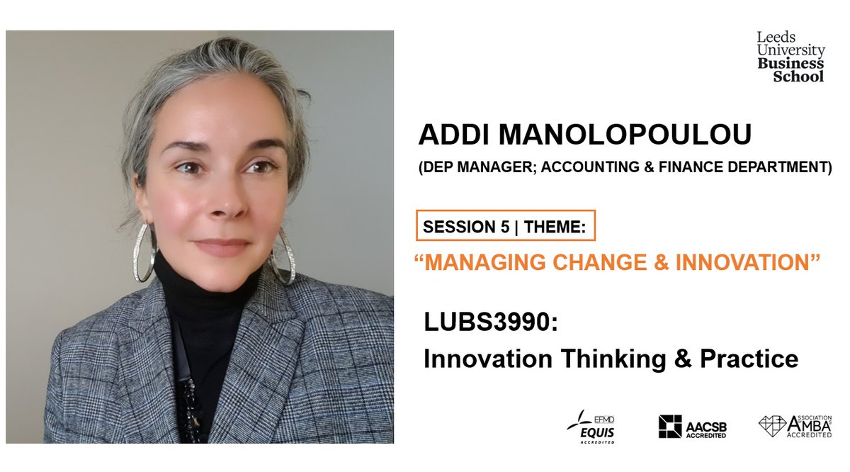 Excited to join the <a href="/UniversityLeeds/">University of Leeds</a> 'Innovation Thinking and Practice' module (LUBS3990) as an industry guest! Can’t wait to connect with students, discuss their projects, and share insights on resilience &amp; navigating change—key skills for today’s world. #Leadership