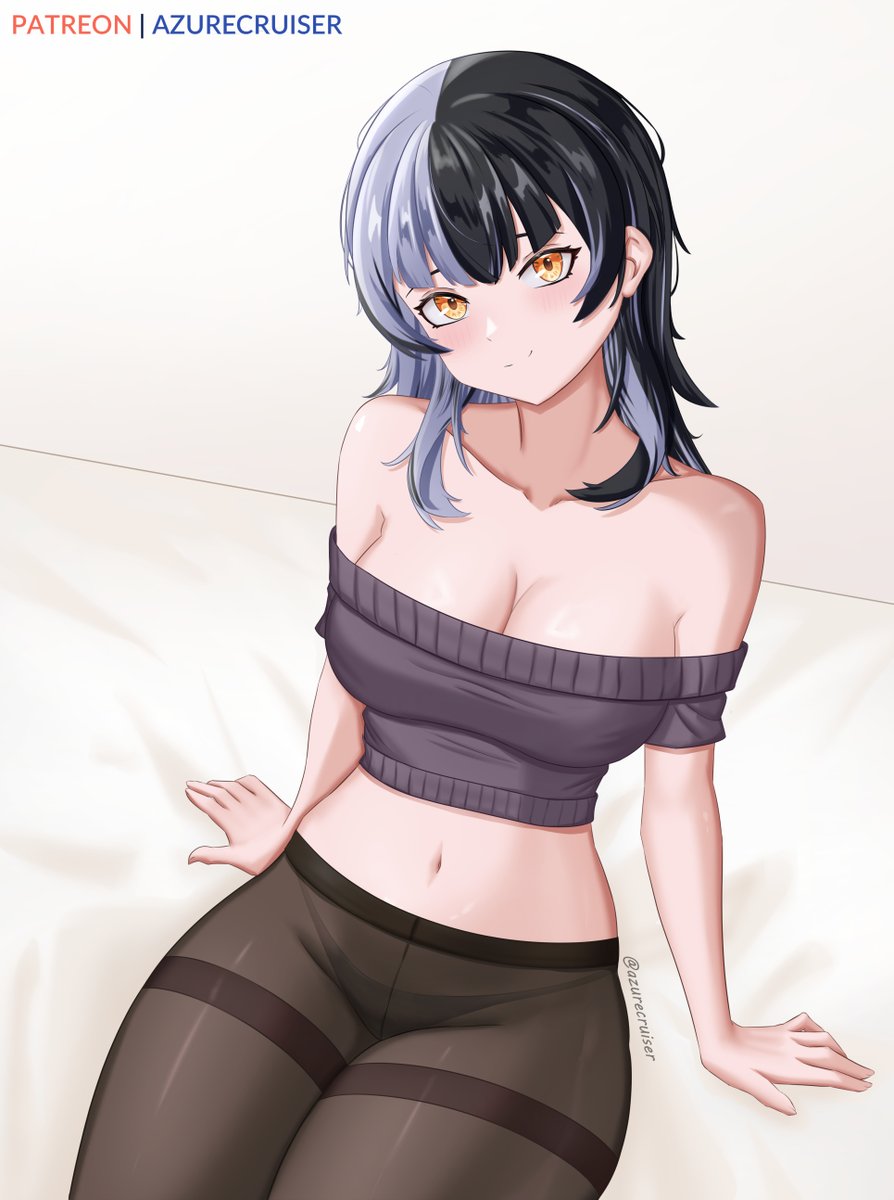 AzureCruiser's tweet image. Shiori in a Sweater :)
#ShiorinSketch