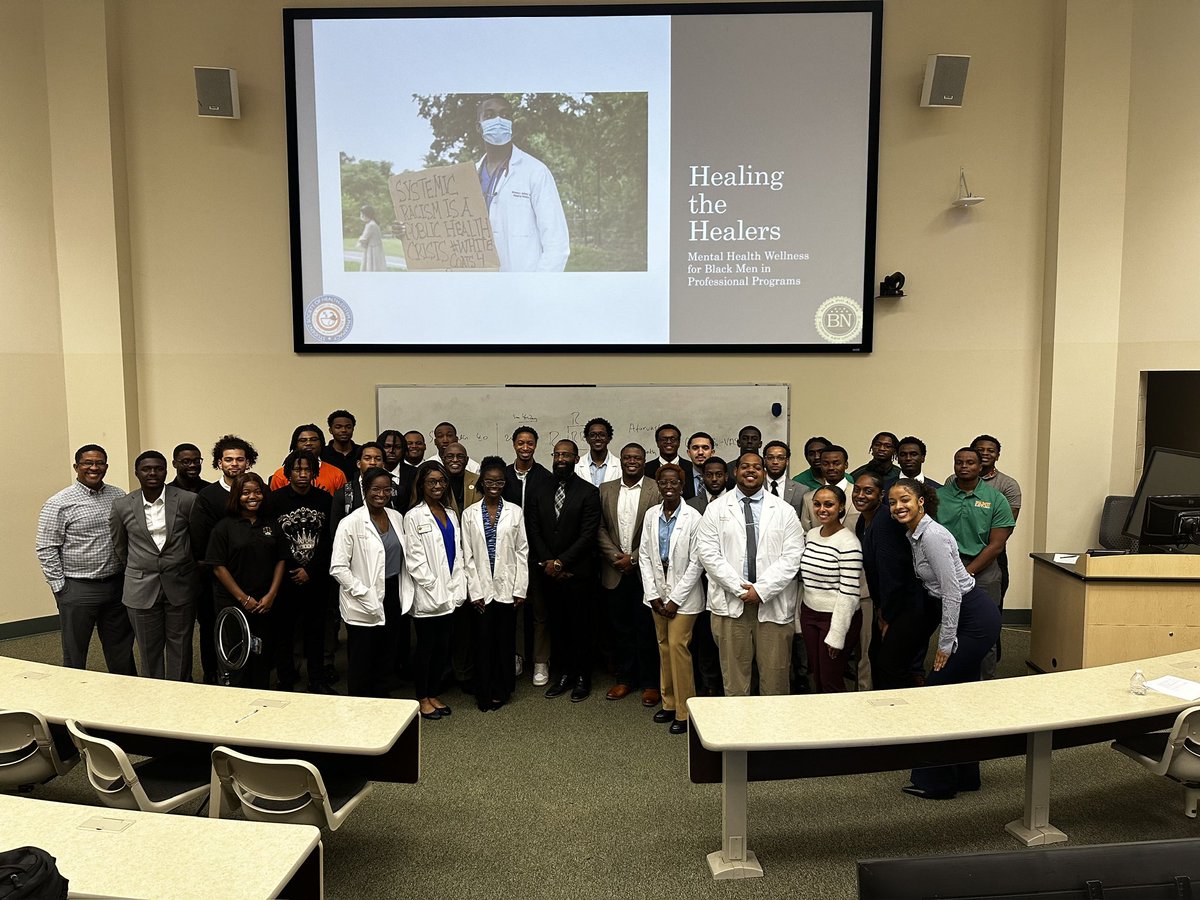 NicALFORD_'s tweet photo. Last week I had the pleasure to share my mental health experience as a doctoral student and a professional in the field of public health. 

It’s important that we as health professionals take the time to heal ourselves so we can better serve others.
#MensHealth https://t.co/HyWP7Msi1N