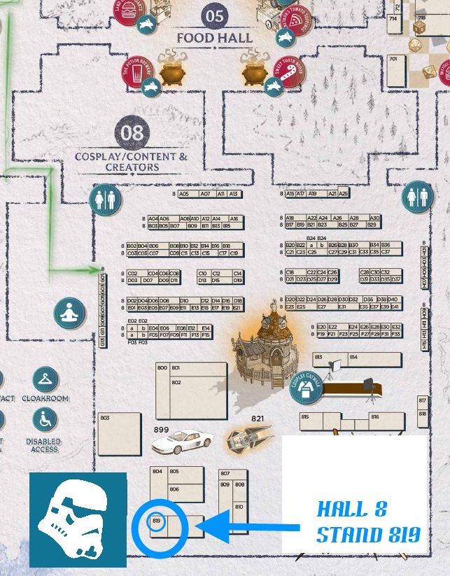 TeeKay421be's tweet photo. Find us in Hall 8 at @FACTSConvention this weekend ! https://t.co/l8vqEJXigK