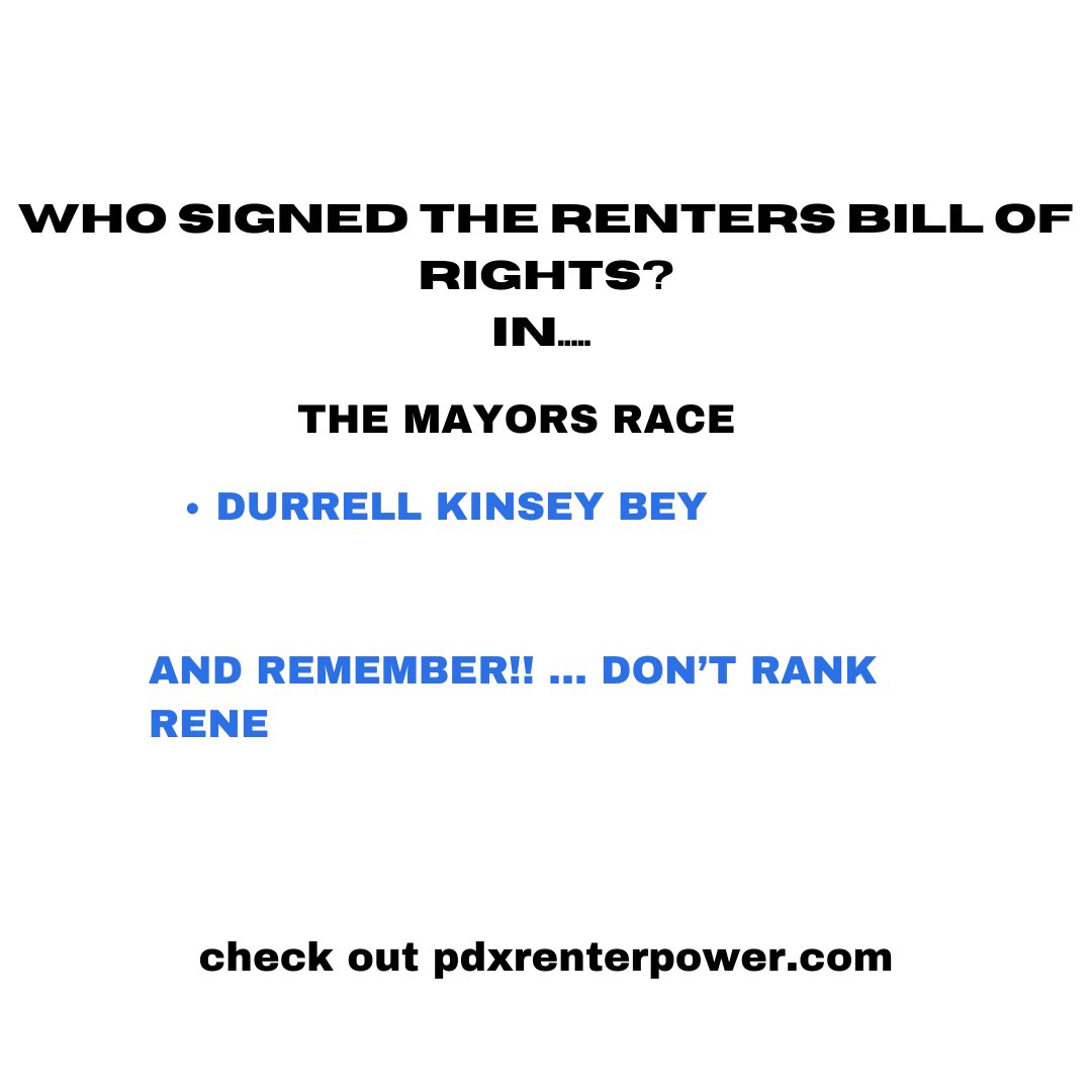 PDX Renters Bill of Rights tweet media