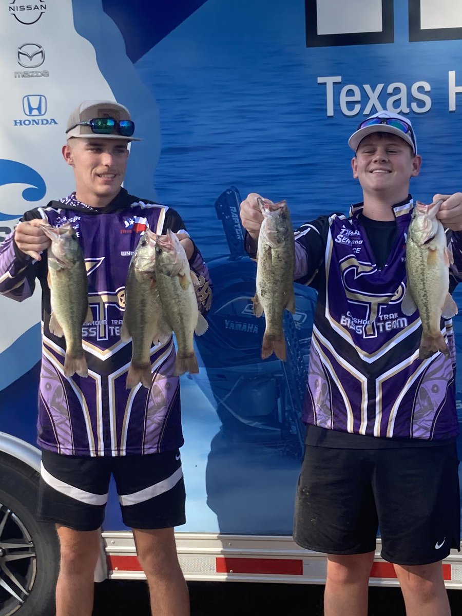 CTHS Anglers Kody Low and Wyatt Wise are now 8th of 154 teams in the THSBA Metroplex Division with 2 tournaments to go! <a href="/ChisholmTrailHS/">CTHS</a> <a href="/McCowanWinston/">Dr. Winston McCowan Jr.</a>