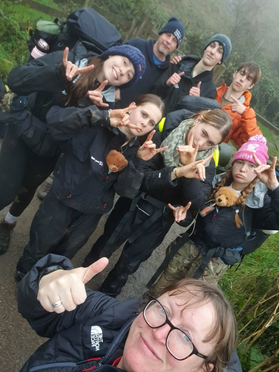 Day 3 of our county silver exped and the weather was a little more awkward today. However, onwards both teams went and completed their actual or practice expeditions. Well done all to you all! 😃 #buildingbetterhumanbeings