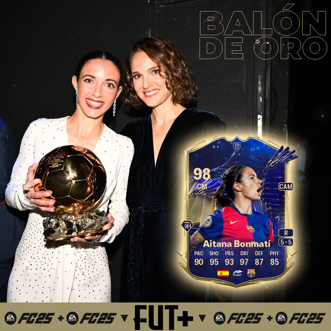 FUT_MAS_'s tweet photo. AITANA BALÓN DE ORO 🥇 https://t.co/6Hp1JVQgKe
