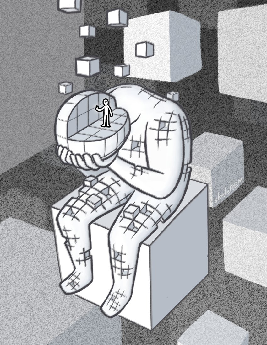 SkeleREM's tweet photo. dissociation

#art #illustration https://t.co/1YfnY4JDP4