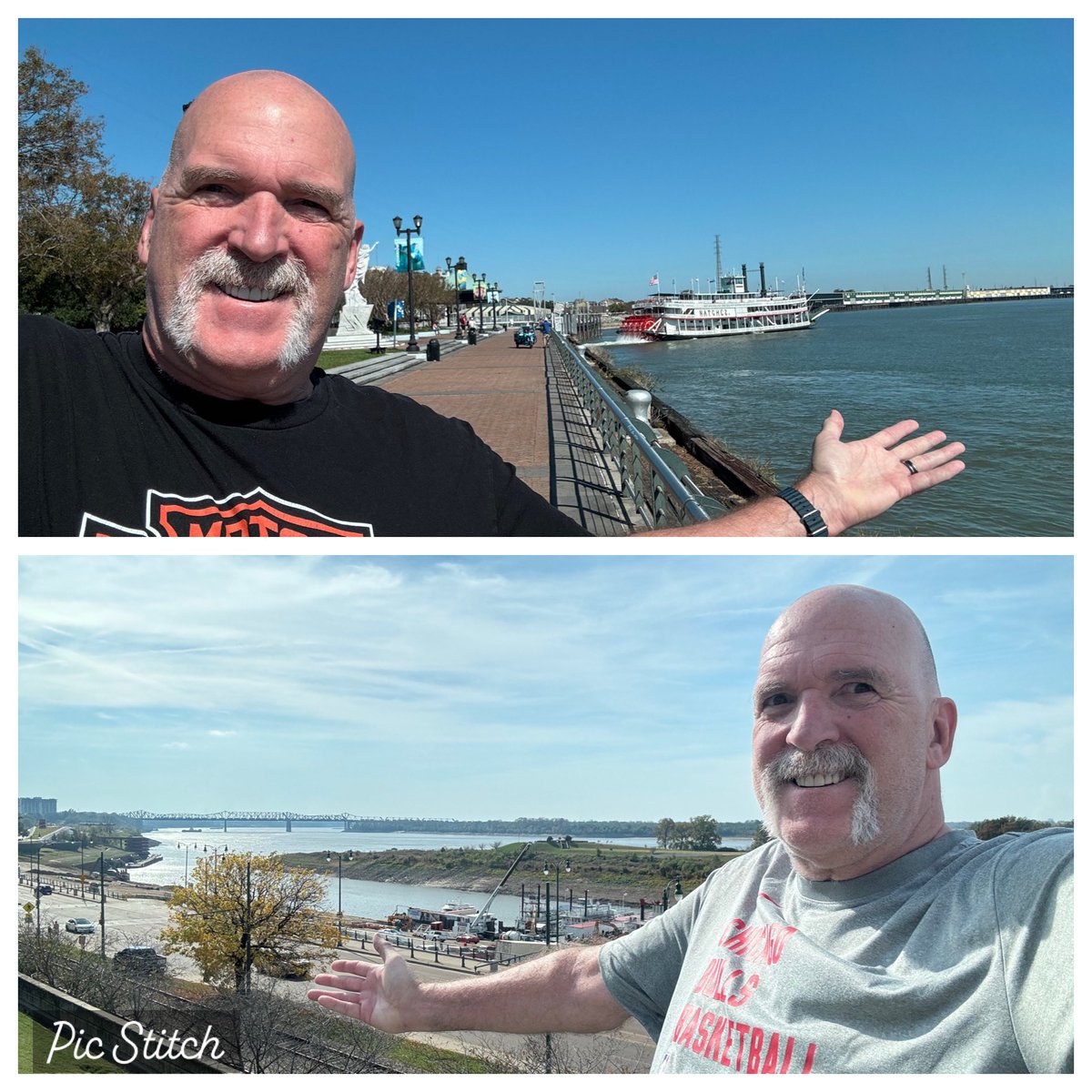 Bill Wennington (@34billy42) on Twitter photo The Great Mississippi River 6 days apart and 394 miles apart. Bulls Grizzlies tonight at 7 on <a href="/670TheScore/">670 The Score</a> join me and <a href="/ctsbulls/">chuck swirsky</a> for all the action. #GoBulls The Great Mississippi River 6 days apart and 394 miles apart. Bulls Grizzlies tonight at 7 on <a href="/670TheScore/">670 The Score</a> join me and <a href="/ctsbulls/">chuck swirsky</a> for all the action. #GoBulls