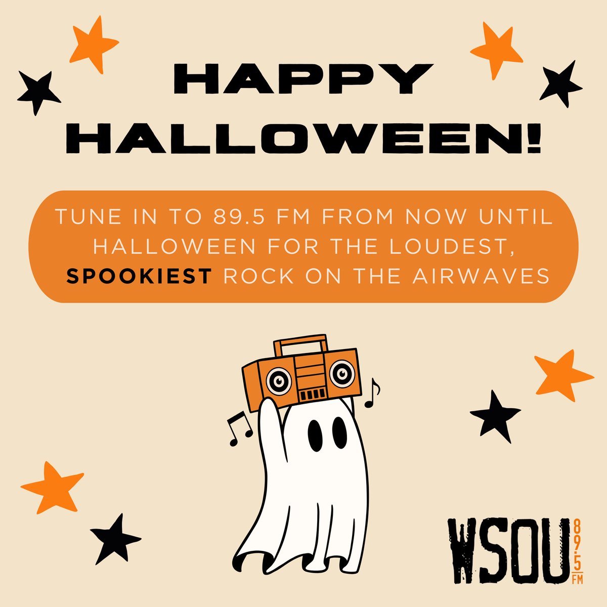 WSOU's tweet image. IT'S ALMOST HALLOWEEN!! 👻🎃 
Listen to WSOU this week for your favorite Halloween rock and metal🤘

#wsou #heavymetal #Halloween #radio