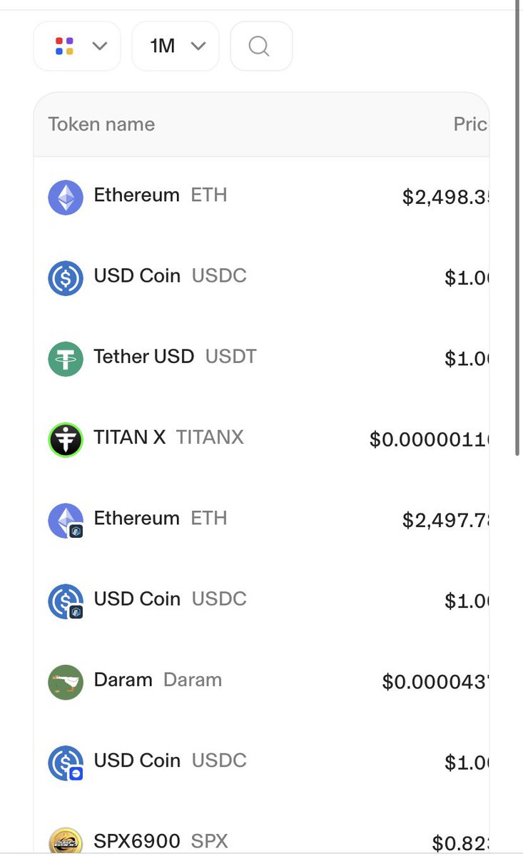 Hey <a href="/MEXC_Official/">MEXC</a> <a href="/kucoincom/">KuCoin</a> <a href="/Bybit_Official/">Bybit</a> <a href="/binance/">Binance</a> <a href="/coinbase/">Coinbase 🛡️</a>  did you know there is token on #ETH that did 6,7b $ in volume in past month?

Its called $Titanx!
People love it so much that they built 19 active protocols to support it and 20 more protocols are about to be