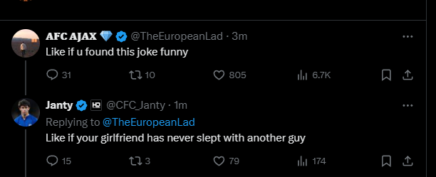 Olegargde's tweet photo. @CFC_Janty @TheEuropeanLad Something is wrong with you https://t.co/pYyNu4jvnW