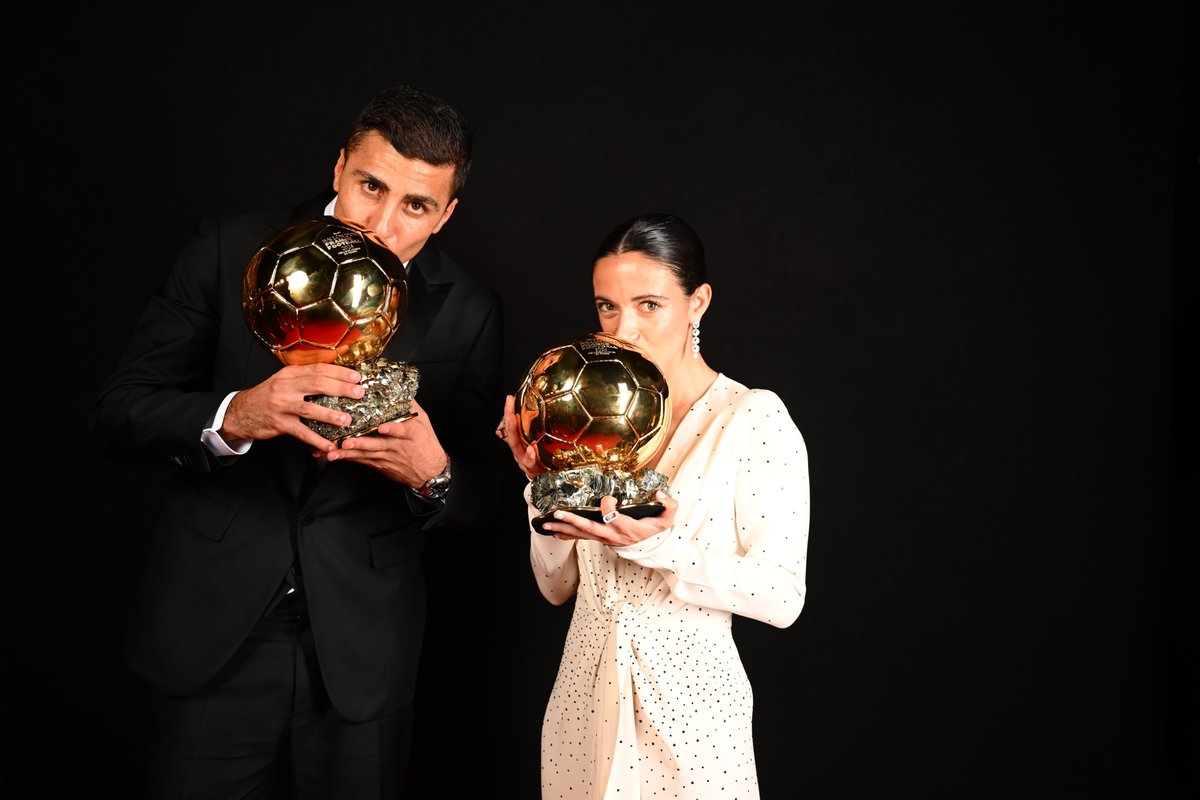 Spain rules the 2024 Ballon d'Or! 🤩

#ballondor