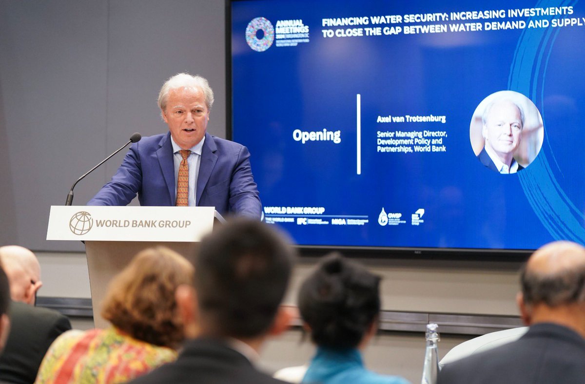 World Bank Water tweet media