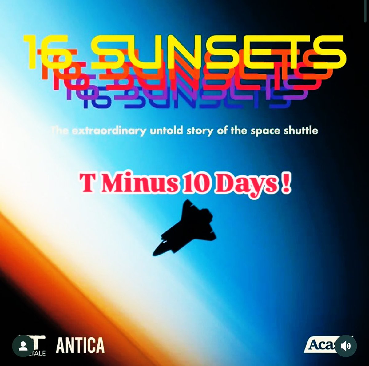 16Sunsets's tweet photo. 11.07.24

T minus 10 days until launch 

Subscribe to our feed now to avoid missing an episode …

#16Sunsets #comingsoon https://t.co/RgPbgTusTw
