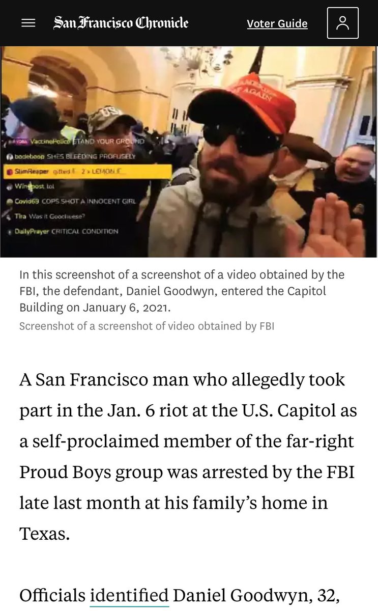 safersfnoboudin's tweet photo. In an attempt to defame @BrookeJenkinsSF, her inexperienced opponent @ryankhoj claimed she ran away from well-meaning constituents — a far-right Proud Boy who was charged + served time for taking part in the Jan 6 riots. https://t.co/sDS5ejZ81h