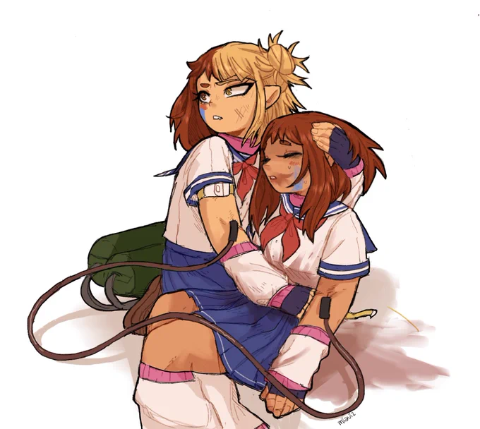 hero/villain swap togachako requests