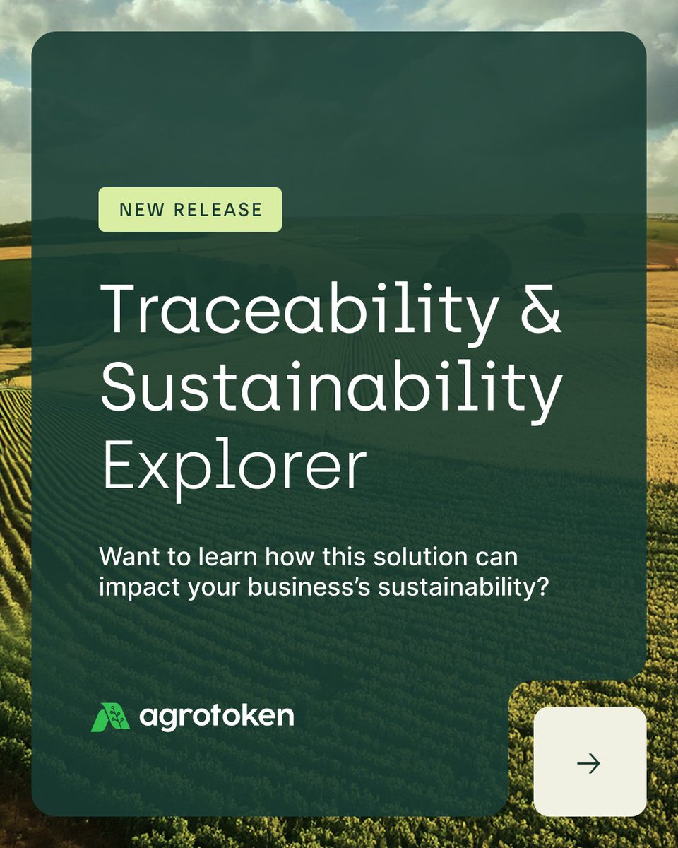 justokenglobal's tweet photo. 🌱 A solution to track your  sustainability efforts.

Discover Traceability &amp; Sustainability Explorer, our certification tool that uses blockchain technology to guarantee transparency in your supply chain. Find out more : https://t.co/aUYLN9giw7 https://t.co/BZHuYWQwMA